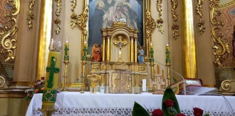 Wprowadzenie Relikwii Bł. Honorata Koźmińskiego do kościoła pw. św. Stanisława BM w Rabie Wyżnej